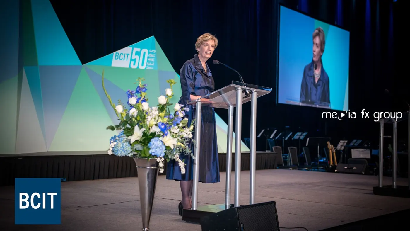 BCIT 50th anniversary stage production